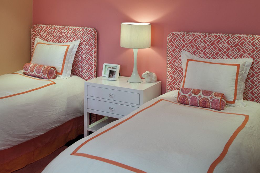 Shoshana for a Contemporary Bedroom with a Orange and Tineke Triggs by Artistic Designs for Living, Tineke Triggs