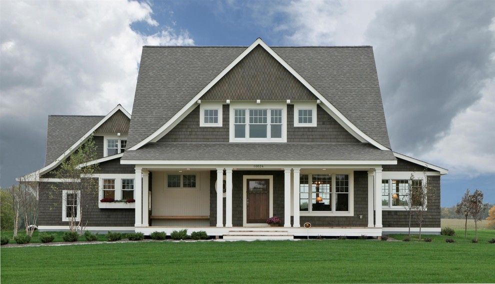 Single Hung vs Double Hung for a Victorian Exterior with a Dormers and Cape Cod Shingle Style by Ron Brenner Architects