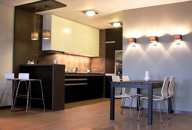 Society Hill Towers for a Contemporary Kitchen with a Small Condo Kitchen and Completed Projects in the Philadelphia Area by Society Hill Kitchens & Custom Interiors