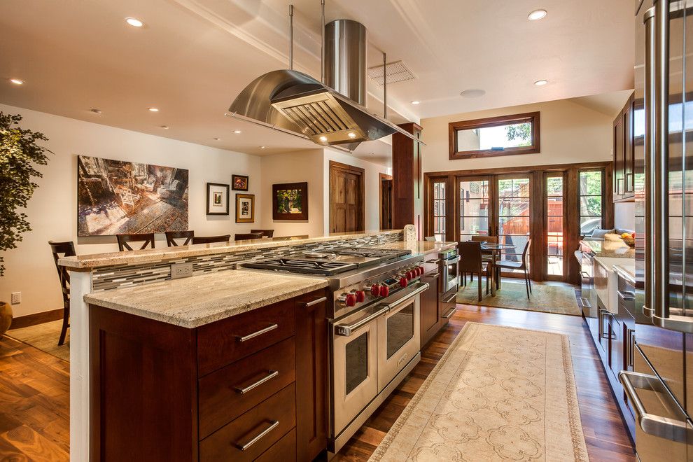 Sonata at Cherry Creek for a Transitional Kitchen with a Denver Colorado and Cherry Creek Kitchen Renovation Cherry Cabinets by Jm Kitchen & Bath