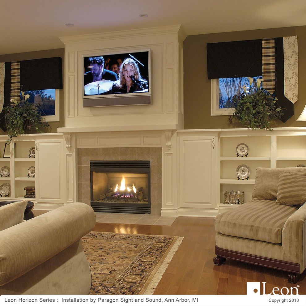 Soundbar vs Surround Sound for a Traditional Living Room with a Audio and Horizon Series Soundbar by Leon Speakers, Inc.
