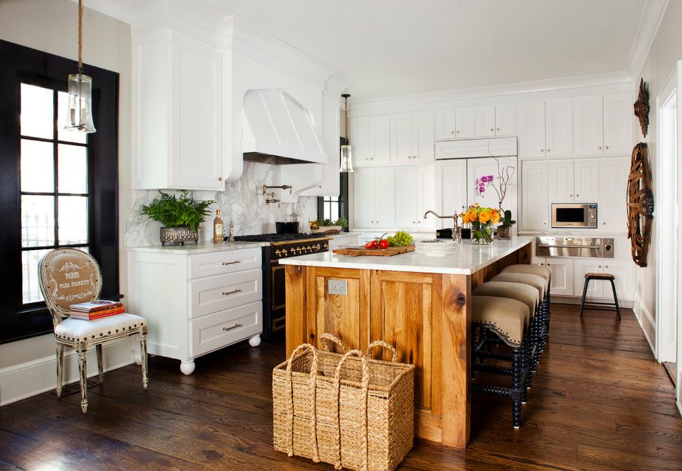 South Carolina Islands for a Traditional Kitchen with a Black Range and Ansley Kitchen Renovation by Terracotta Design Build