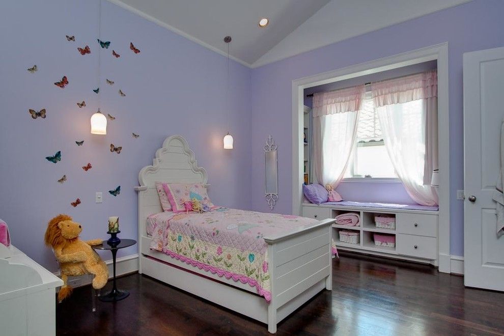 Spca New Orleans for a Traditional Kids with a Purple Bedroom and West University New Orleans by Brickmoon Design