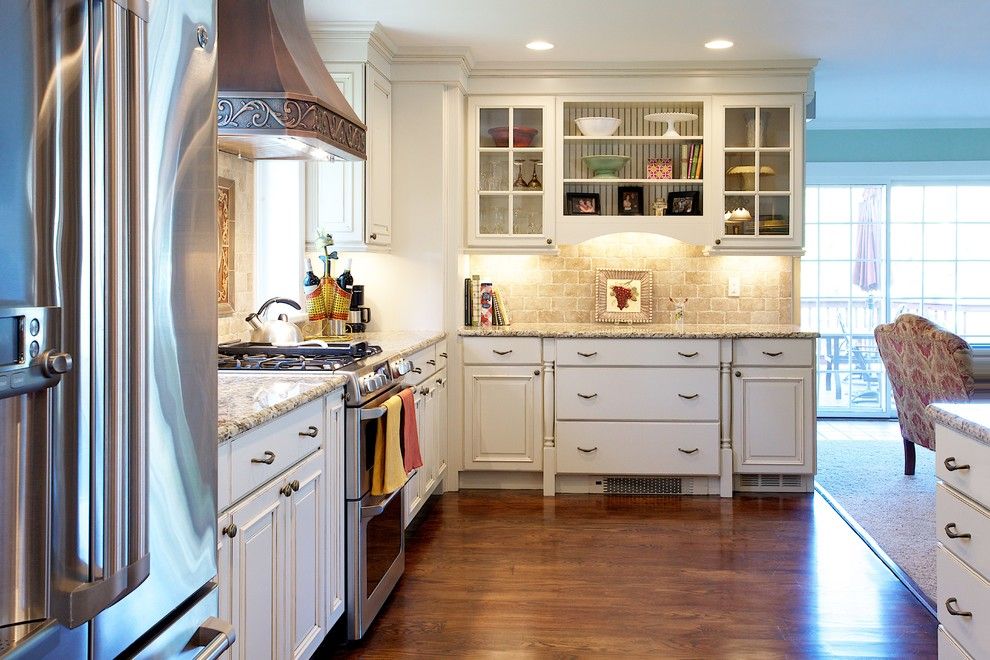 Spectra Contract Flooring for a Traditional Kitchen with a Traditional and 22 Brunswick Rd., Cedar Grove by Advantage  Contracting, Llc