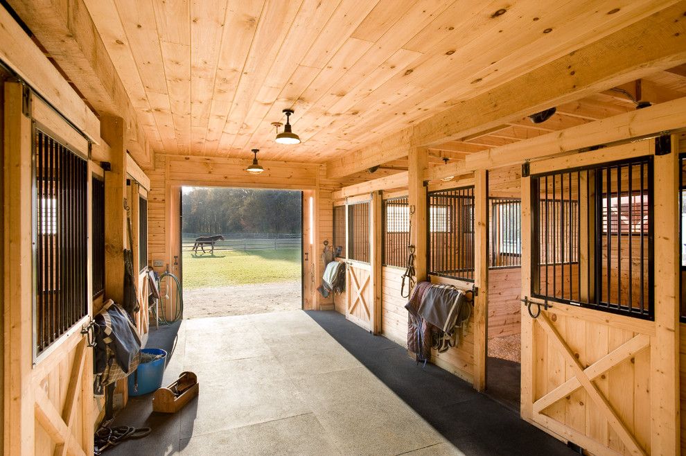 Spring Cleaning Checklist for a Farmhouse Shed with a Pasture and Equestrian Estate by Windover Construction