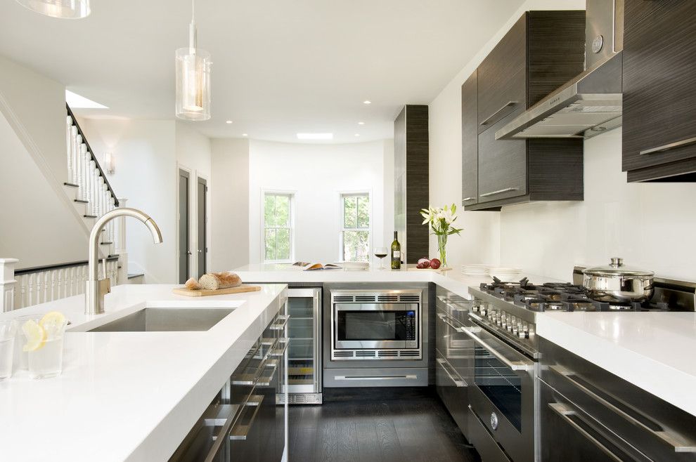 Spring Cleaning Checklist for a Modern Kitchen with a Stainless Steel Appliances and Claremont Park by Melissa Miranda Interior Design