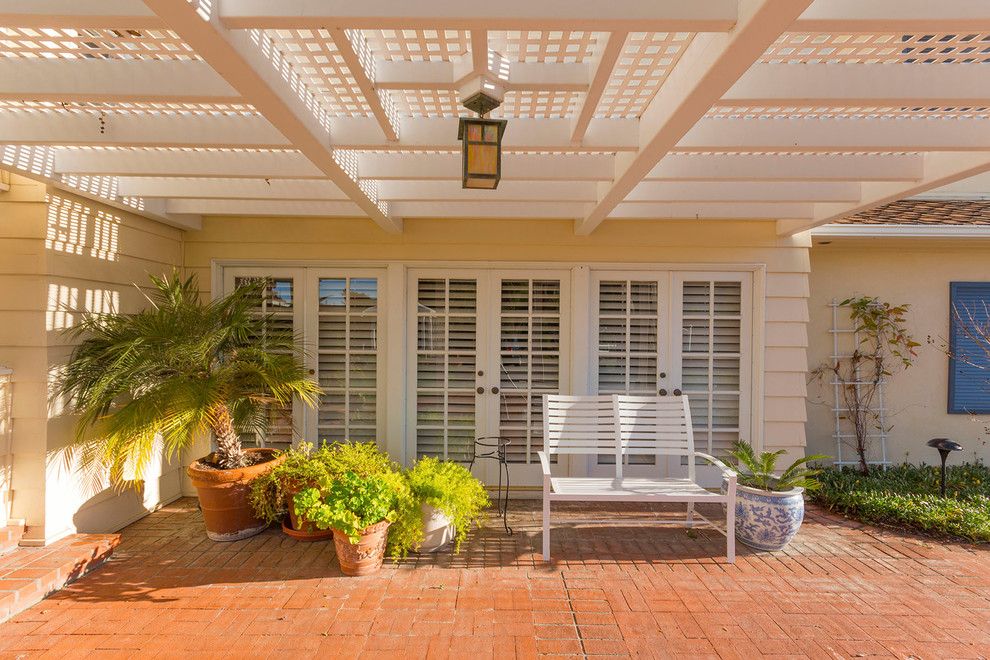 St Peters Olney for a Traditional Patio with a Patio Trellis and Citrus Ranch Property One by Peter D'aprix Photography