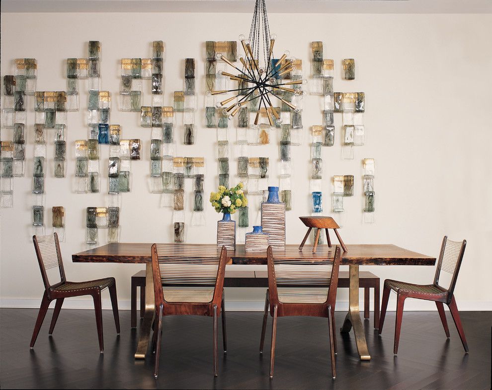 Stilnovo for a Modern Dining Room with a Minimalist and Central Park West Apartment by Amy Lau Design