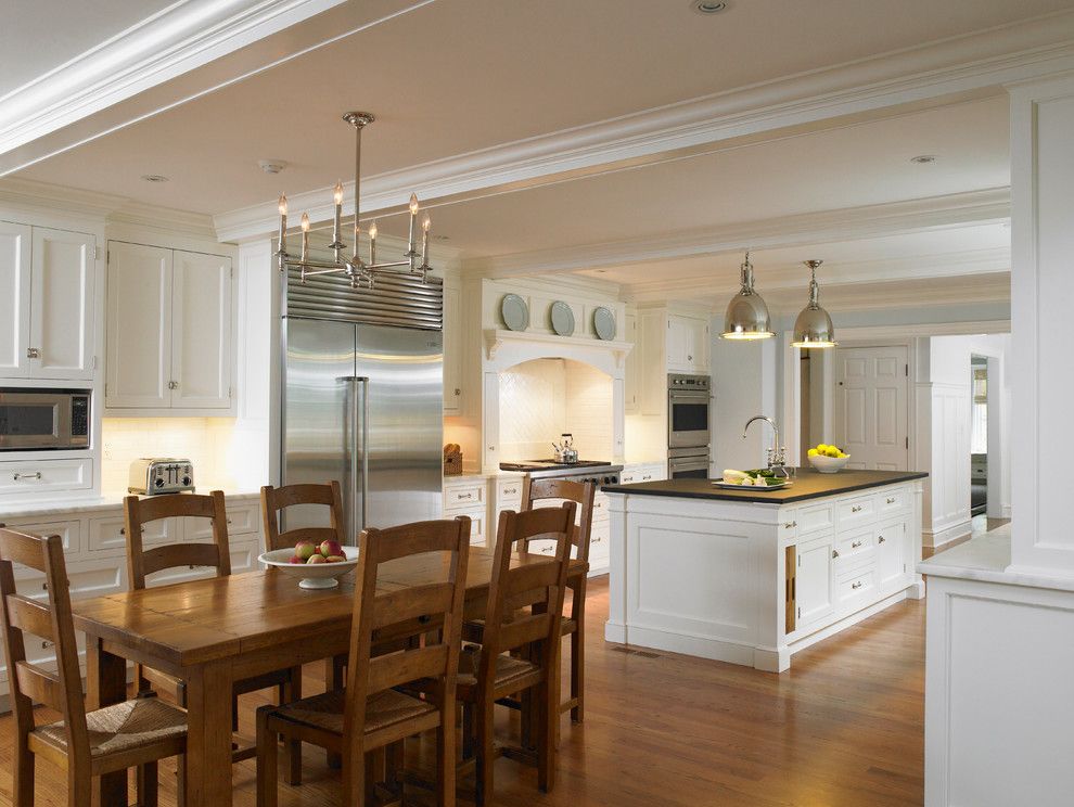 Stilnovo for a Traditional Kitchen with a Center Island and Huestis Tucker Architects, Llc by Huestis Tucker Architects, Llc