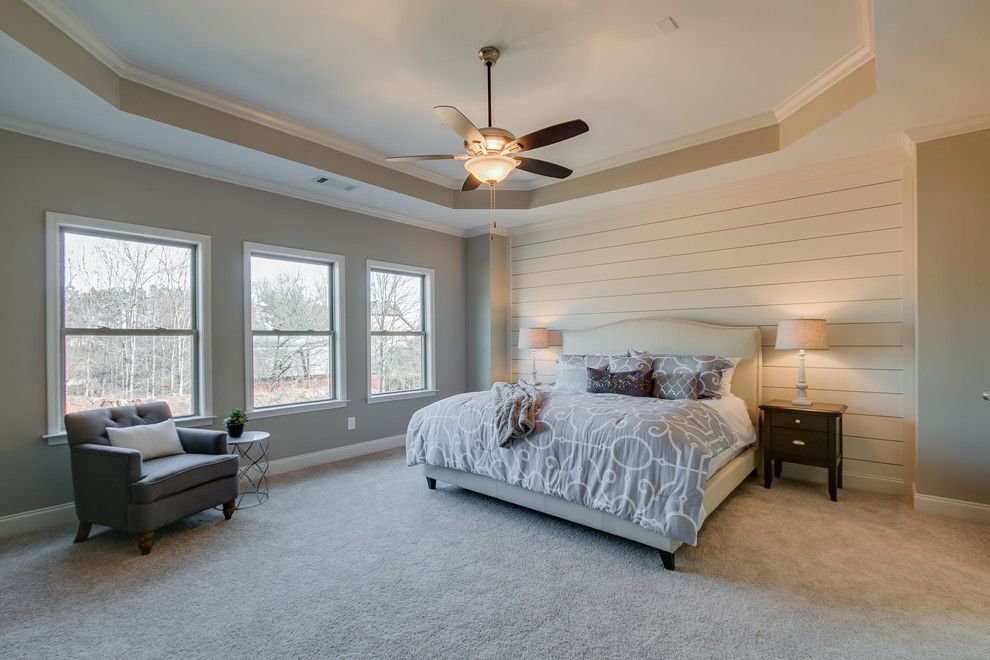 Summit Pointe for a  Bedroom with a Model Home and Summit Point Model (Johns Creek, Georgia) by Fynhome Staging & Redesign