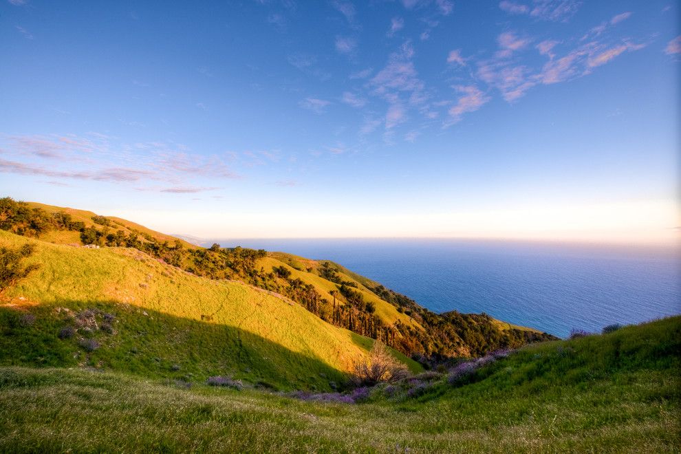 Sun Realty Nc for a Mediterranean Landscape with a Coastal Home and Big Sur Coast Ridge Estate by Decker Bullock Sotheby's International Realty