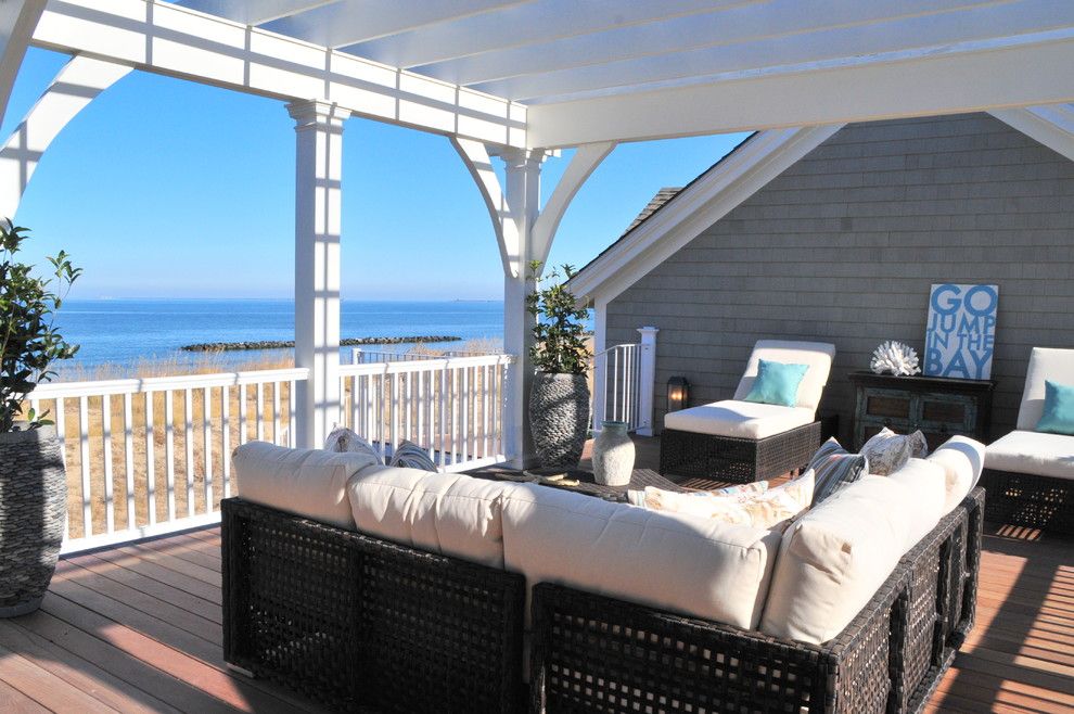 Sun Realty Outer Banks for a Traditional Deck with a Potted Plant and 2012 Tidewater Builder Association 