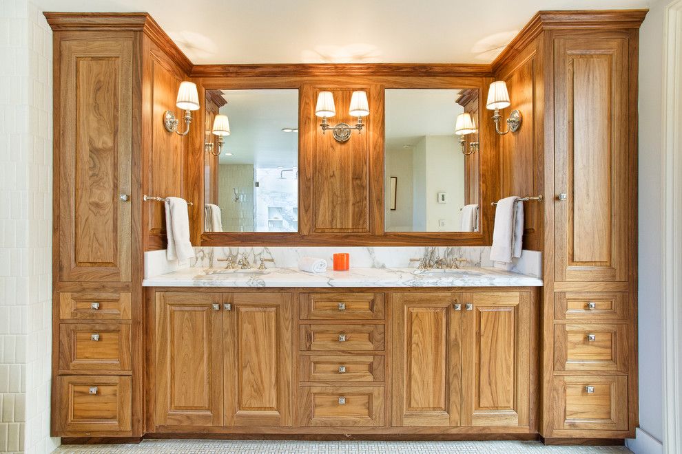 Tamalpais for a Traditional Bathroom with a Victorian and Exquisite Belvedere Victorian by Decker Bullock Sotheby's International Realty