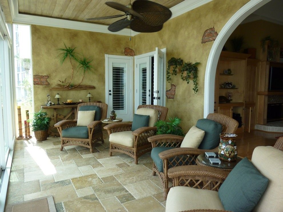 Taylor Morrison Tampa for a Mediterranean Spaces with a Florida Room Renovation and Morrison by Gulf & Bay Constructors Inc.
