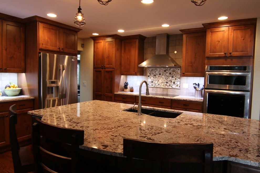 Teleo for a Traditional Spaces with a Traditional and Highlands Ranch Kitchen by Teleo Remodeling