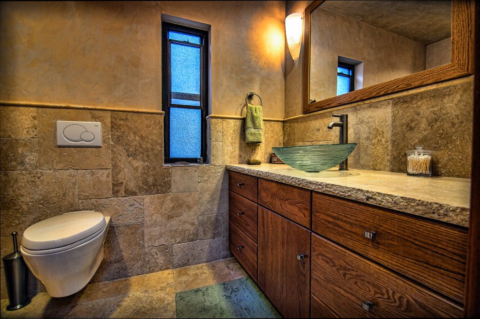 Tex Cote for a Transitional Bathroom with a Bathroom Remodeling and Beverly Hills Transitional Home Remodeling by Sod Builders, Inc.