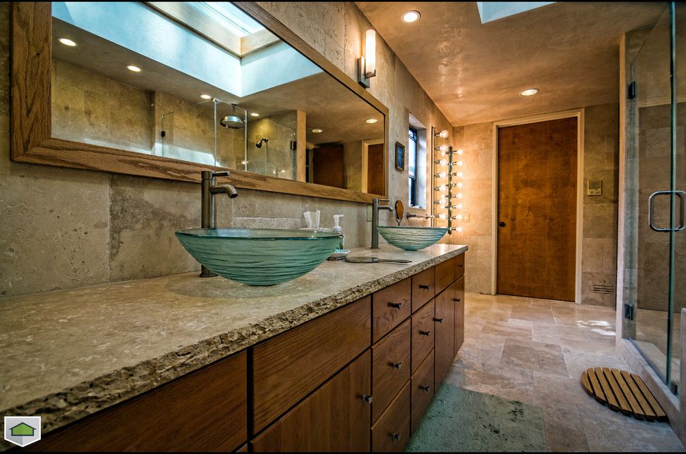 Tex Cote for a Transitional Bathroom with a Tex Cote and Beverly Hills Transitional Home Remodeling by Sod Builders, Inc.