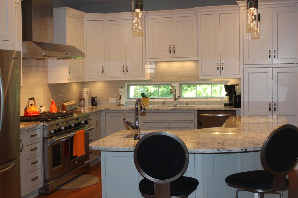 The Ashleys for a Eclectic Kitchen with a Windows Below Wall Cabinets and Custom Home by Ashley Construction / Ashley Remodeling