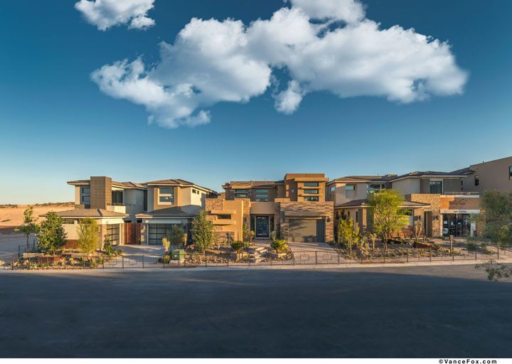 The Ridges Las Vegas for a  Exterior with a  and the Grand Collection at Sterling Ridge in Las Vegas, Nevada by William Lyon Homes