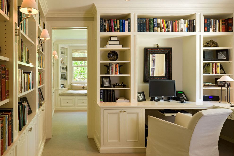 The Seasons of Cherry Creek for a Traditional Home Office with a Built Ins and Cherry Creek by Neumann Lewis Buchanan Architects