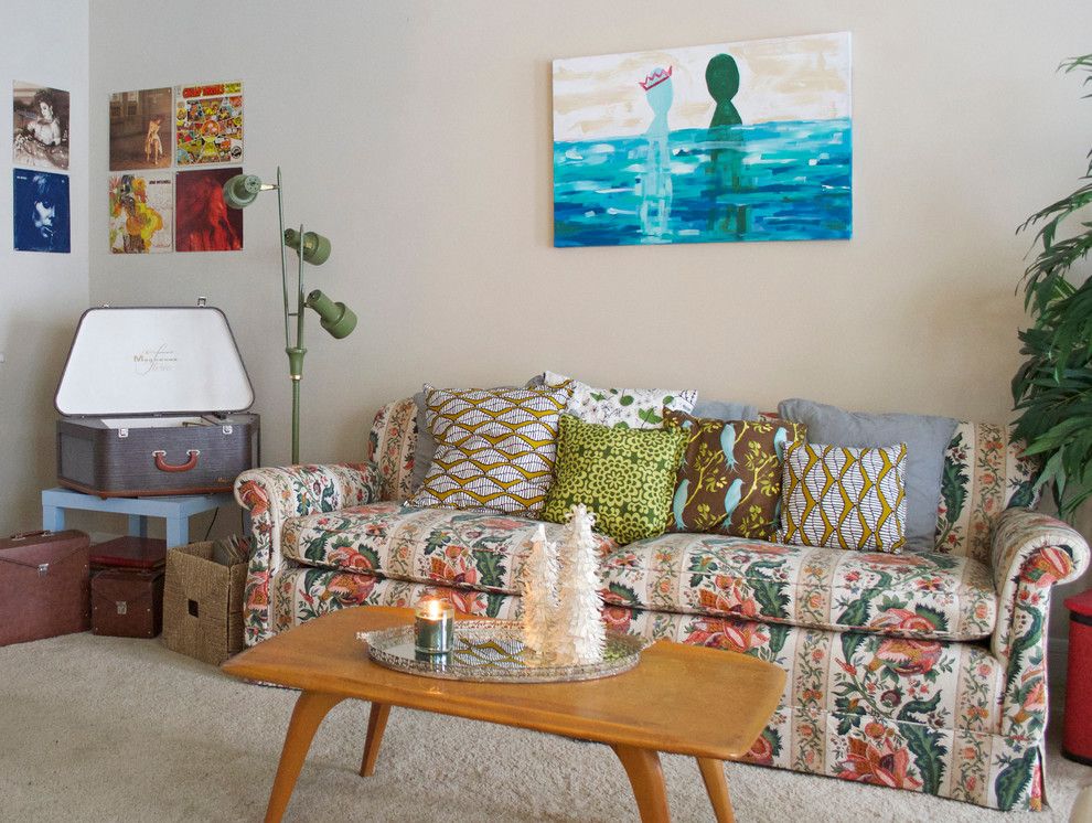 Thrift Stores Omaha for a Eclectic Living Room with a Coffee and Dallas, Tx: Martha Harms by Sarah Greenman