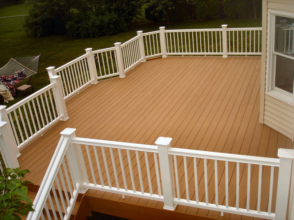 Timber Tech for a Traditional Deck with a Low Maintenance and Somerset, Nj Azek and Timbertech Deck by Deck Pros