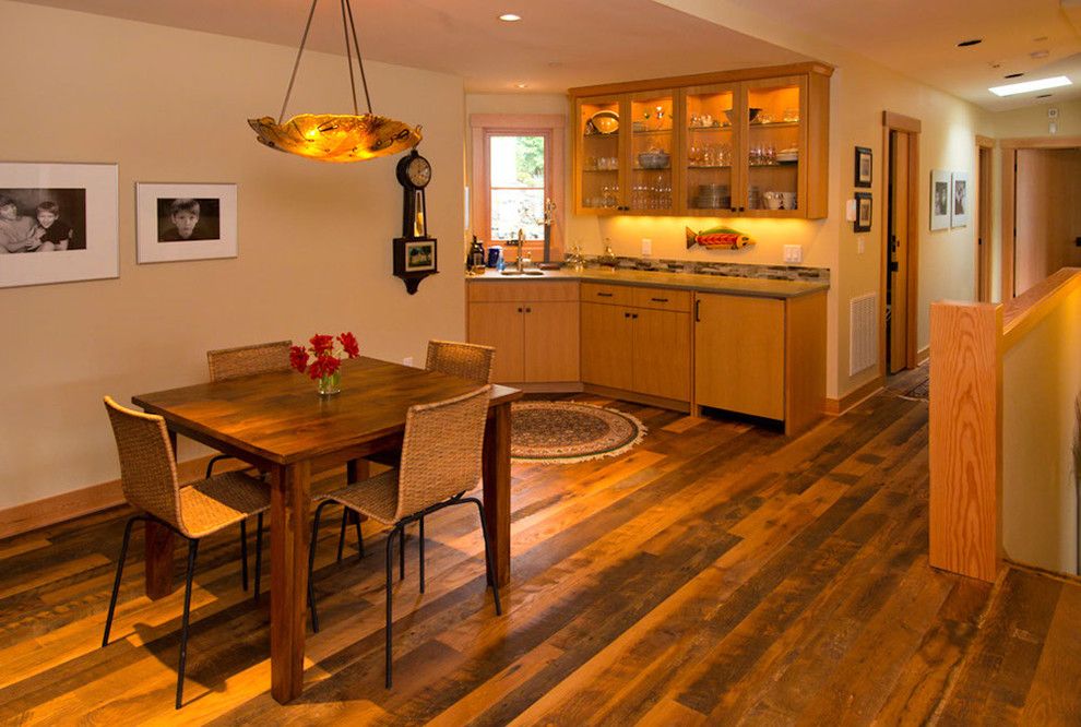 Tims Ford Lake for a Eclectic Dining Room with a Custom Home Builder and Lake Oswego Lake Remodel by Riverland Homes Inc