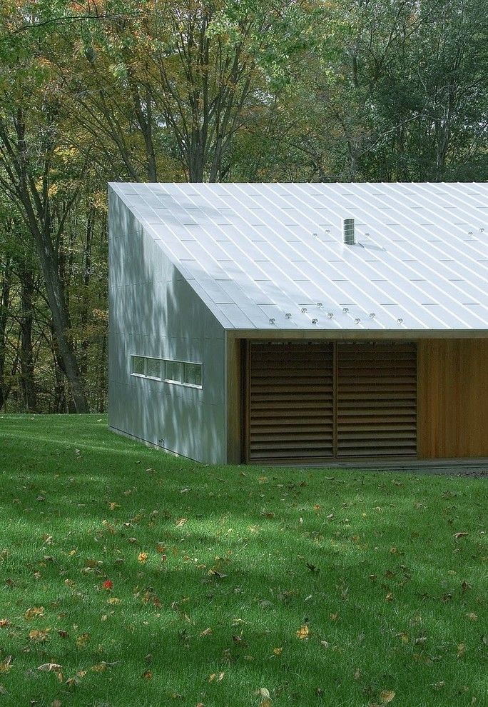 Tin Roof Rusted for a Modern Shed with a Turf and Texas Hill House by Incorporated