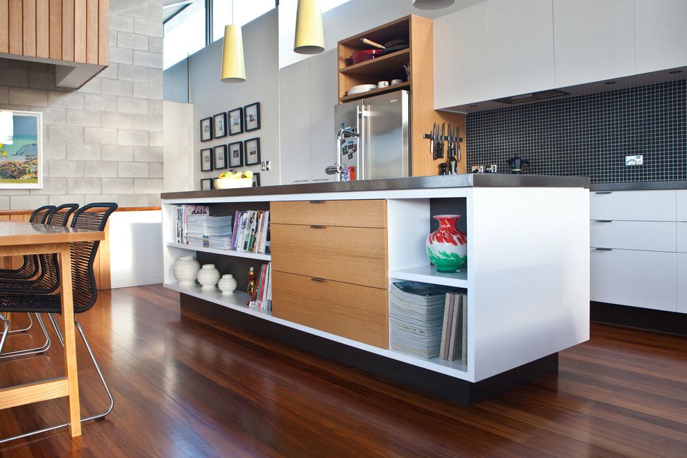 Tivoli Bowl for a Modern Kitchen with a Kitchen and Livingstone St House Refurbishment by Caaht Studio Architects