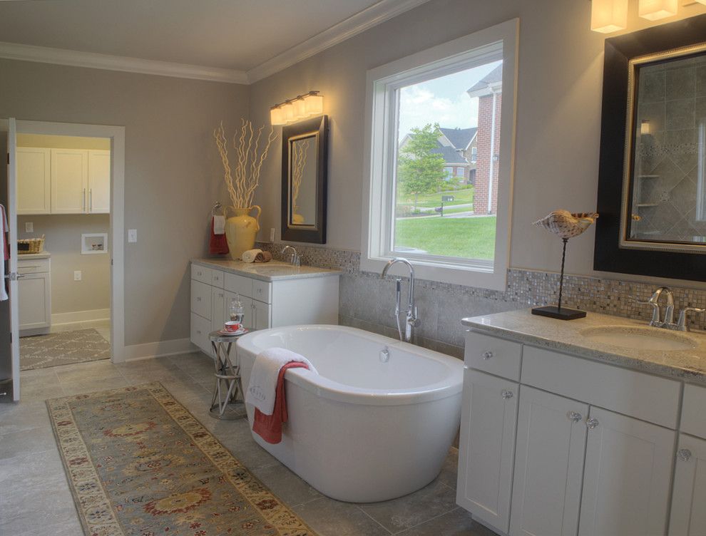 Tj Maxx Albuquerque for a Transitional Bathroom with a Uttermost and Luxury Baths by Jagoe Homes Inc