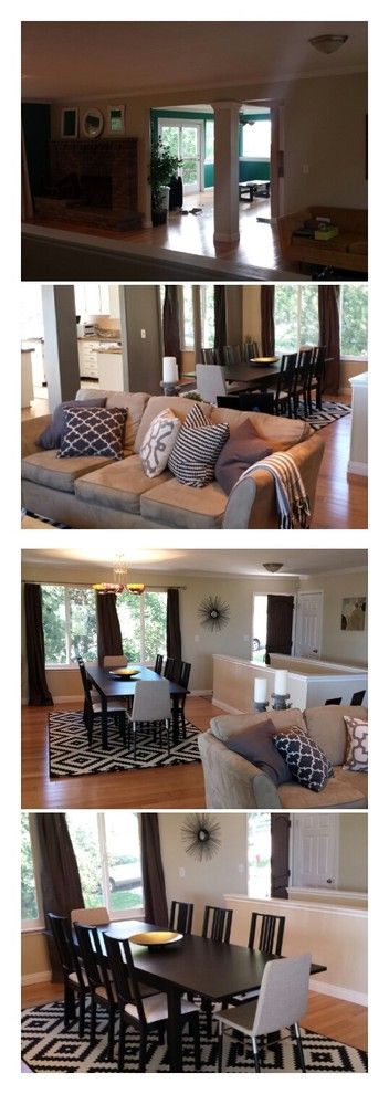 Tj Maxx Platinum for a Transitional Spaces with a Living Room and Rental Property Home Remodel by Interiors by Temple Llc