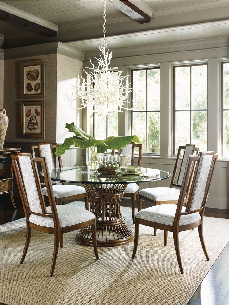 Tommy Bahama Nyc for a  Dining Room with a  and Tommy Bahama Bali Hai Dining Collection by Seldens Furniture
