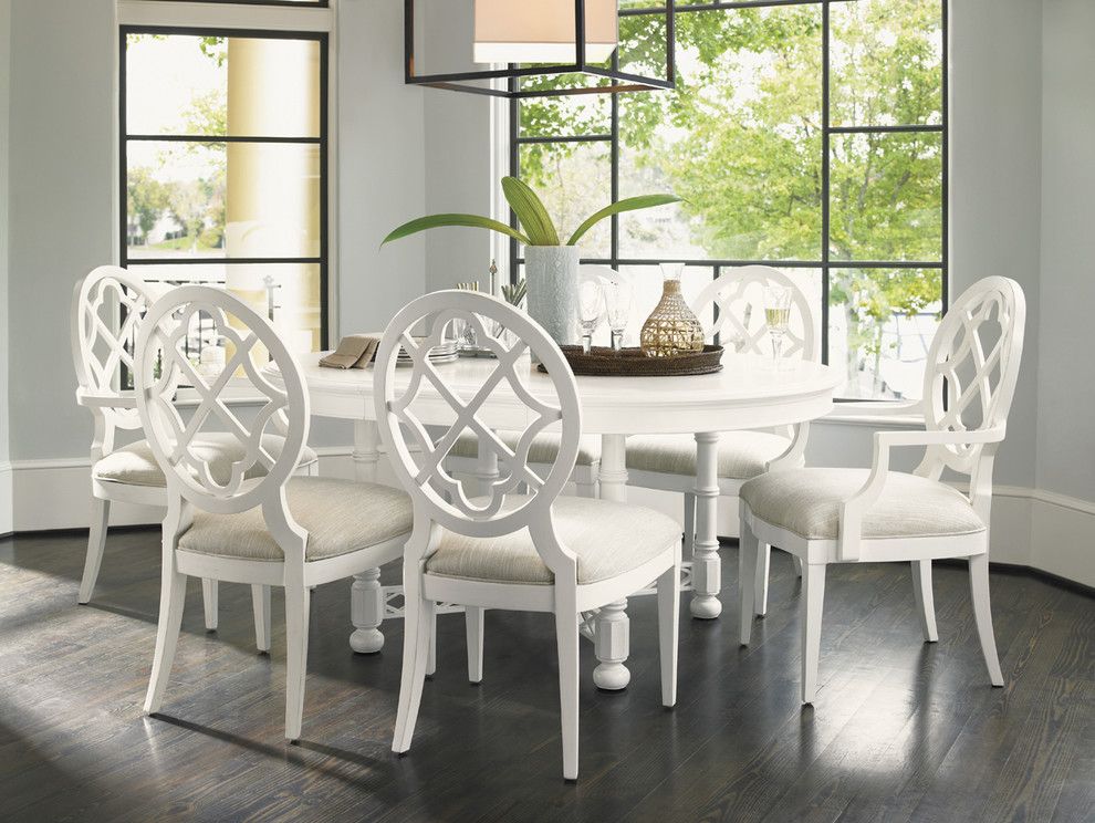 Tommy Bahama Nyc for a  Dining Room with a  and Tommy Bahama Ivory Key Dining Collection by Seldens Furniture