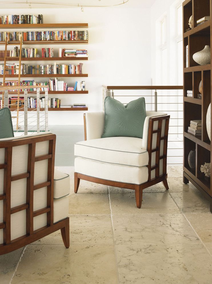 Tommy Bahama Orlando for a Contemporary Family Room with a Contemporary Design and Ocean Club Reading Nook by Tommy Bahama Home Store   Fashion Island