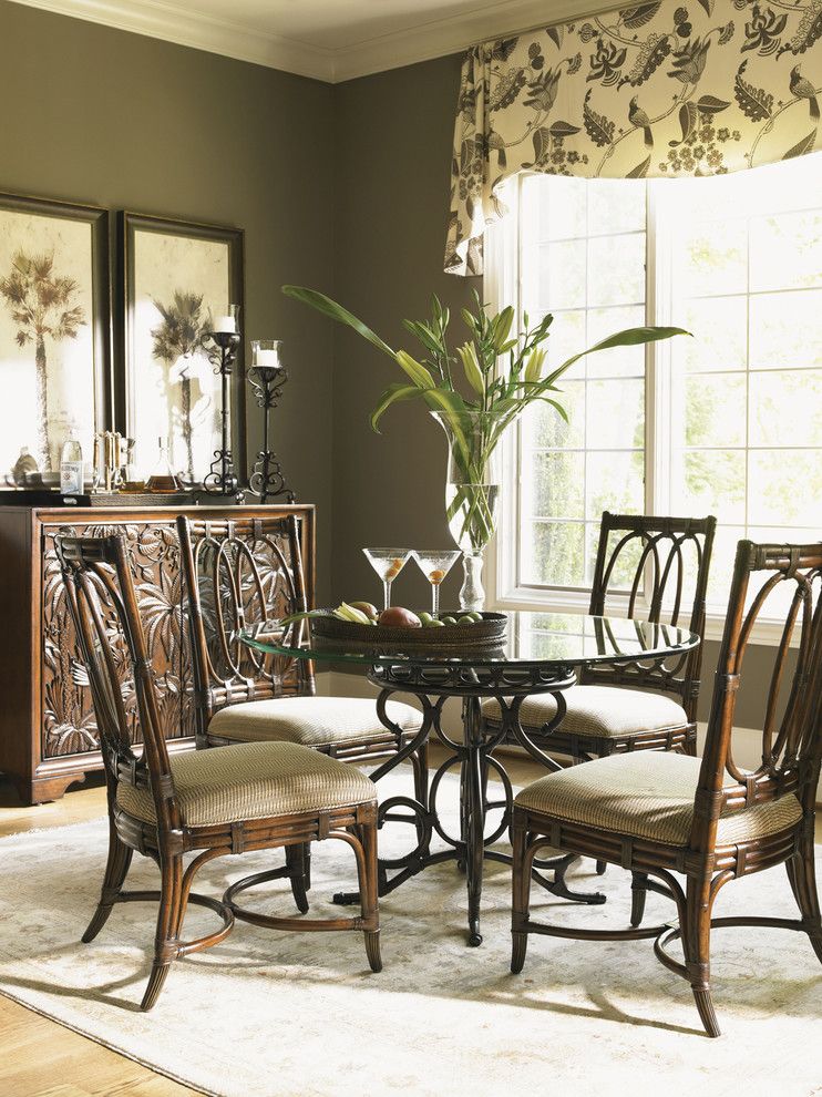 Tommy Bahama Orlando for a  Dining Room with a  and Tommy Bahama Landara Dining Collection by Seldens Furniture