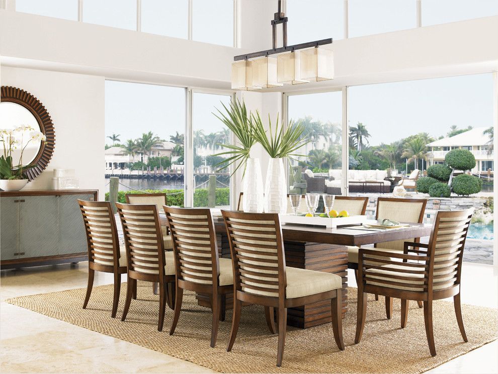 Tommy Bahama Orlando for a  Dining Room with a  and Tommy Bahama Ocean Club Dining Collection by Seldens Furniture