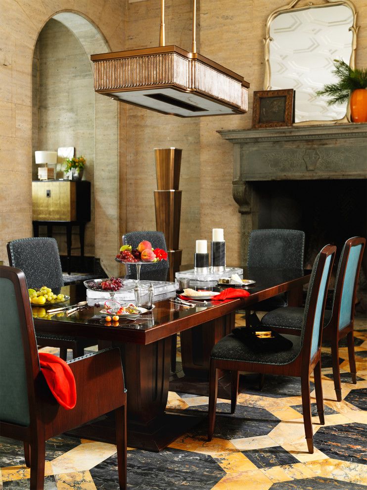 Torchere for a Modern Spaces with a Chair and the Bill Sofield Collection by Baker Furniture