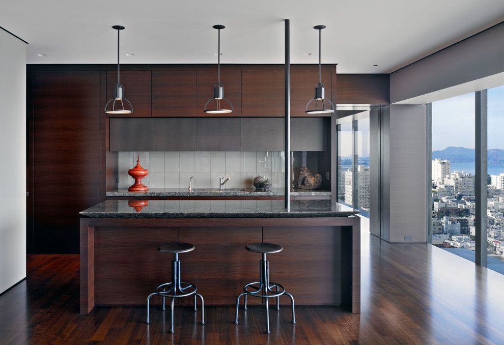 Torrey Hills Apartments for a Modern Kitchen with a Wood Cabinets and Russian Hill by Zack|De Vito Architecture + Construction