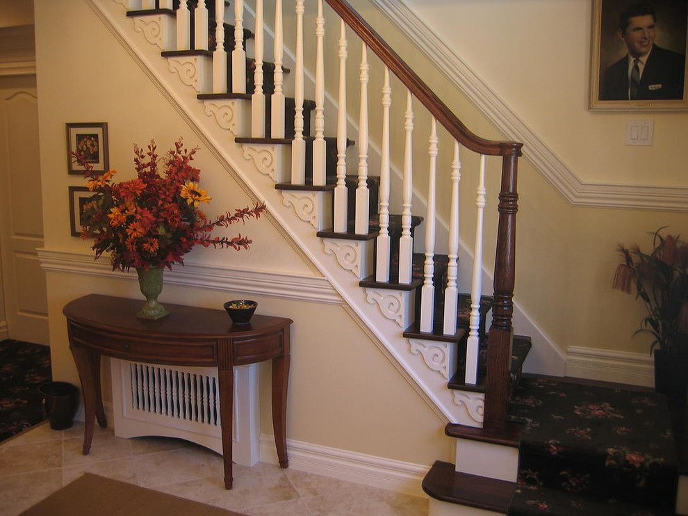 Triska Funeral Home for a Traditional Staircase with a Funeral Home and Funeral Home by the Design Center Llc