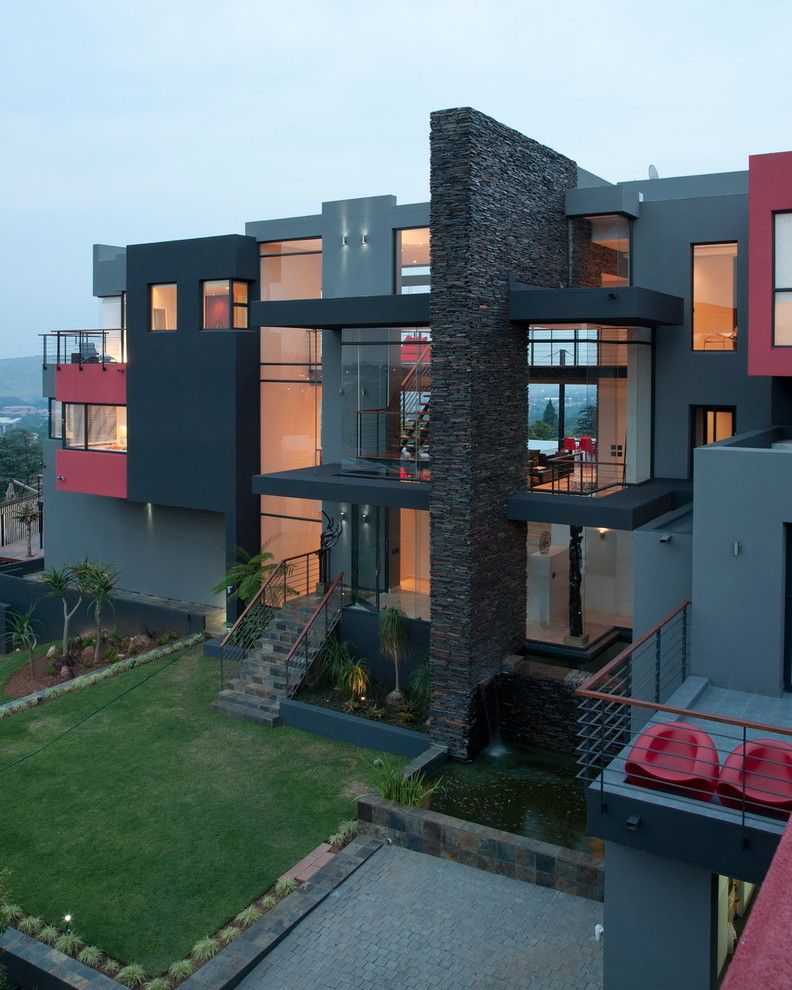 Triton Rental Homes for a Contemporary Exterior with a Stone and House Lam by Nico Van Der Meulen Architects