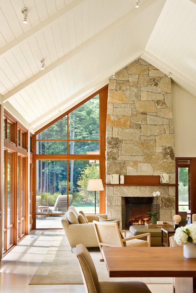 Twombly for a Traditional Living Room with a Traditional and Connors House by Estes/twombly Architects, Inc.