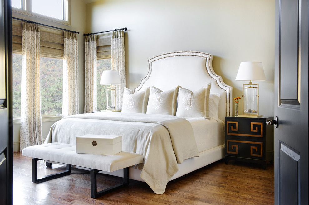 Valance Definition for a Traditional Bedroom with a Jewelry Box and Marsh Mountain Home by Panageries