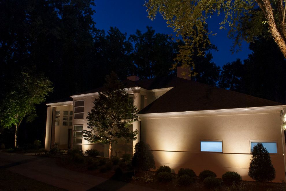 Valley Crest Landscape for a Contemporary Landscape with a Landscape Lighting and Valleys Crest Project by Lighthouse Outdoor Lighting Baltimore