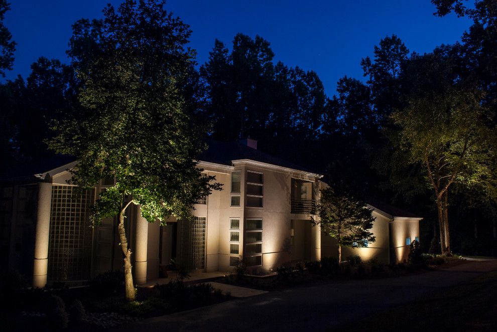 Valley Crest Landscape for a Contemporary Landscape with a Lighting and Valleys Crest Project by Lighthouse Outdoor Lighting Baltimore