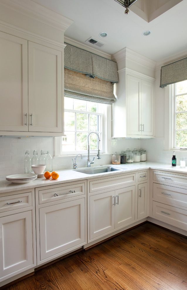 Valliance Bank for a Traditional Kitchen with a Shaker Kitchen and Advanced Renovation Projects by Jim Schmid Photography