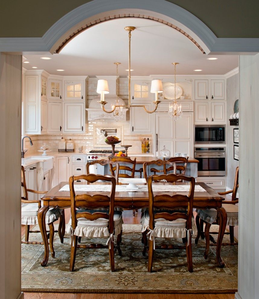 Venetian Nj for a Traditional Dining Room with a Wood Dining Chairs and Pittstown, Nj by Krfc Design Centers