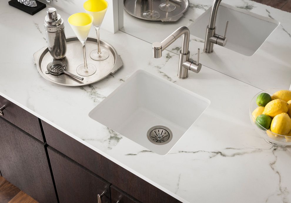 Verona Walk for a Contemporary Spaces with a Contemporary and Elkay Sinks and Faucets by Elkay Sinks and Faucets