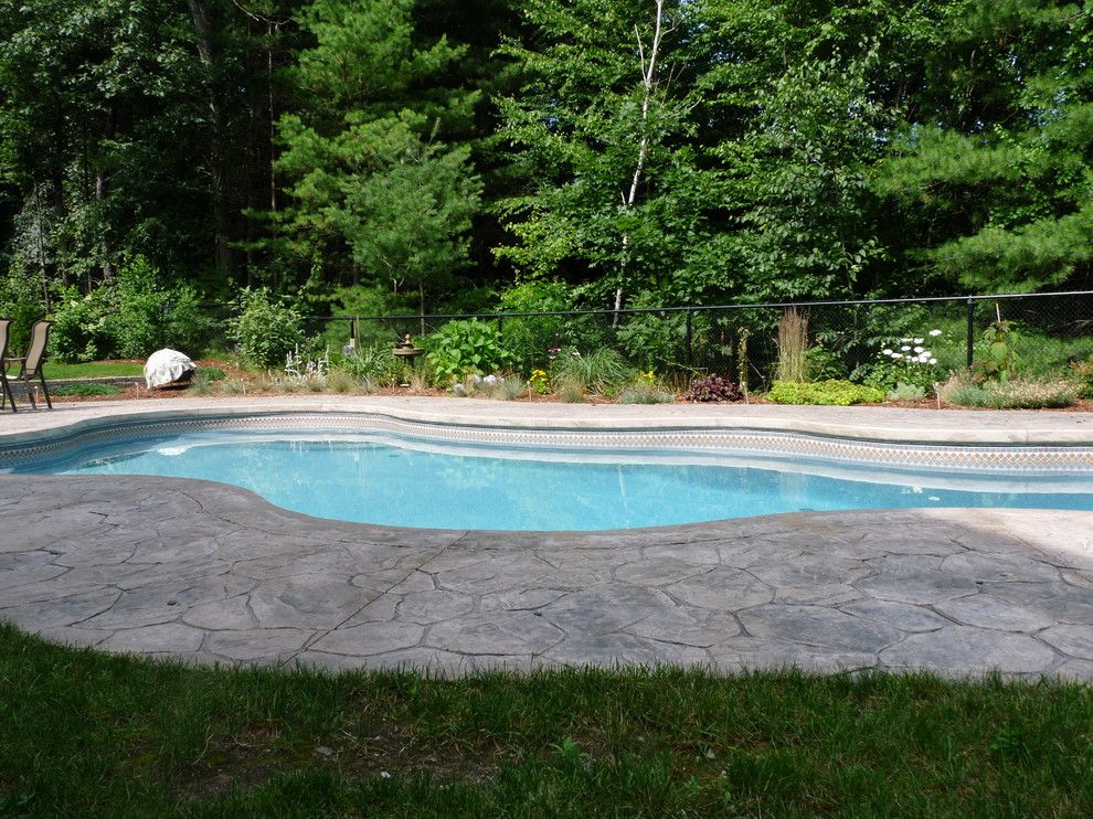 Viking Pools for a Traditional Pool with a Traditional and Viking Fiberglass Pools   Cancun by Cherry Hill Pool & Spa