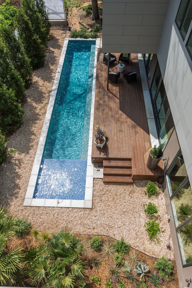 Vinegar Window Cleaner for a Contemporary Pool with a Windows and 765 Studio/residence, a Modern Residence in Atlanta, Georgia by Tac Studios, Architects