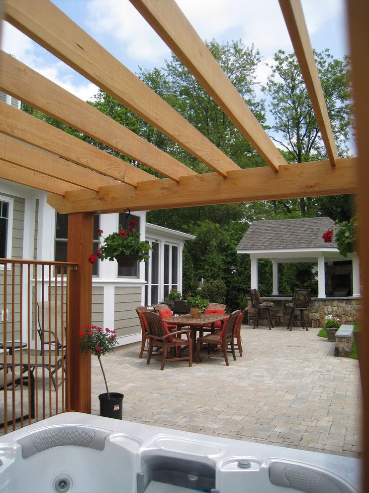 Virginia Cook Realtors for a Traditional Patio with a Patio and Outdoor Entertaining by O'grady's Landscape